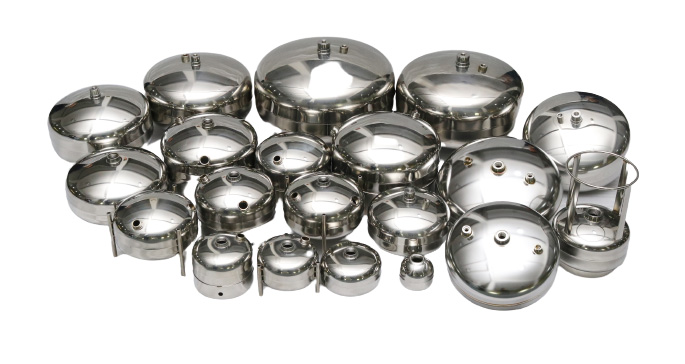 Stainless steel hanging cylinder