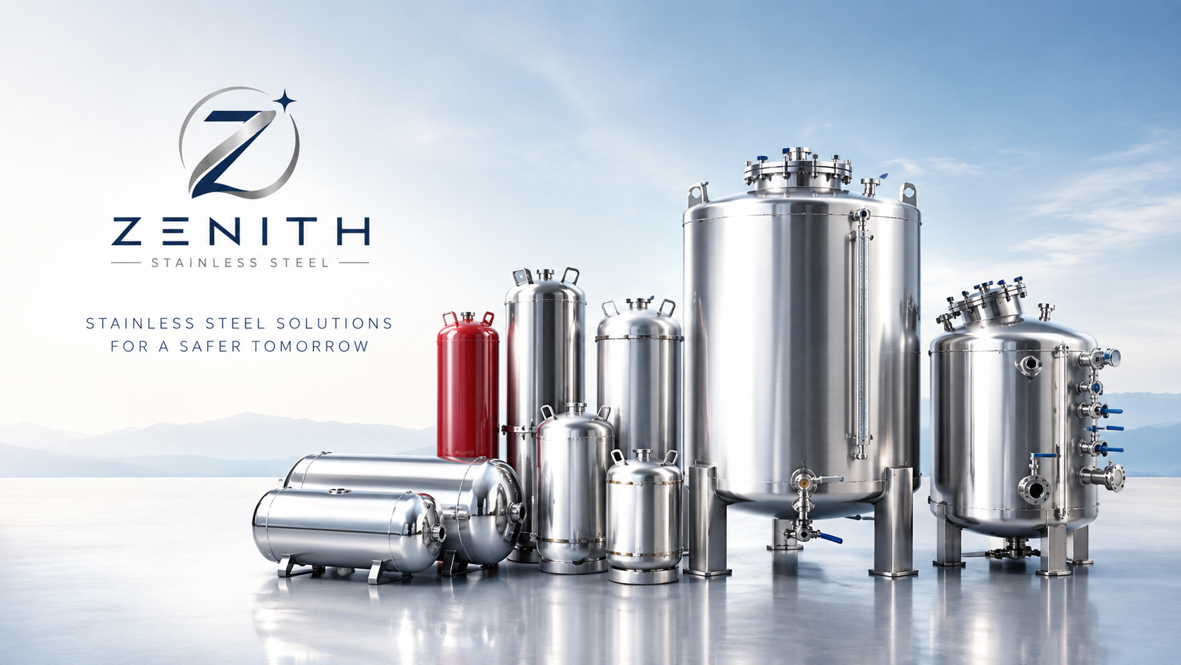 Stainless steel pressure vessel